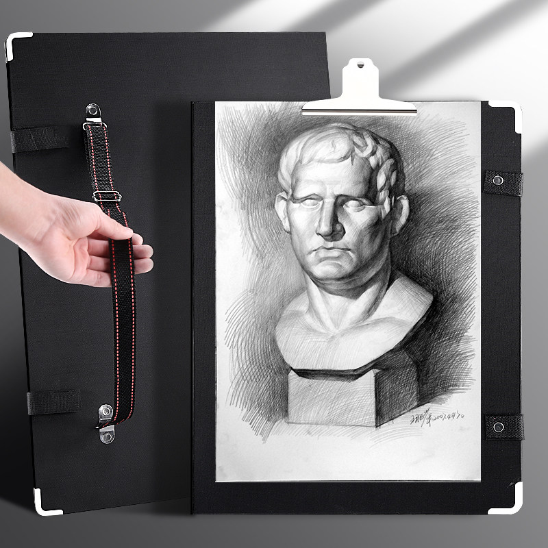 Kids Outdoor Easel - 8K Sketch Drawing Board Portable Double