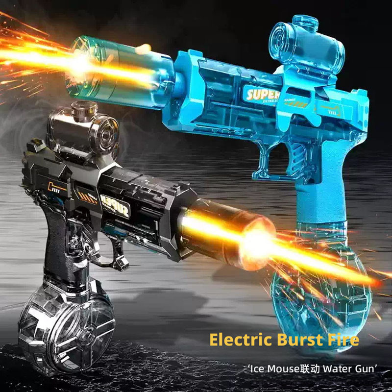 Kids Outdoor Activity Set - Electric Water Guns, Powerful Jets, Automatic