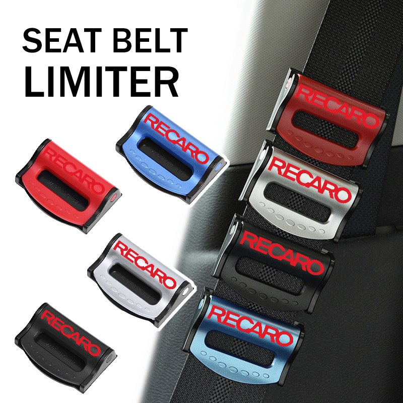 Swing Seat Belt - Adjustable Car Logo Safety Belt Stopper