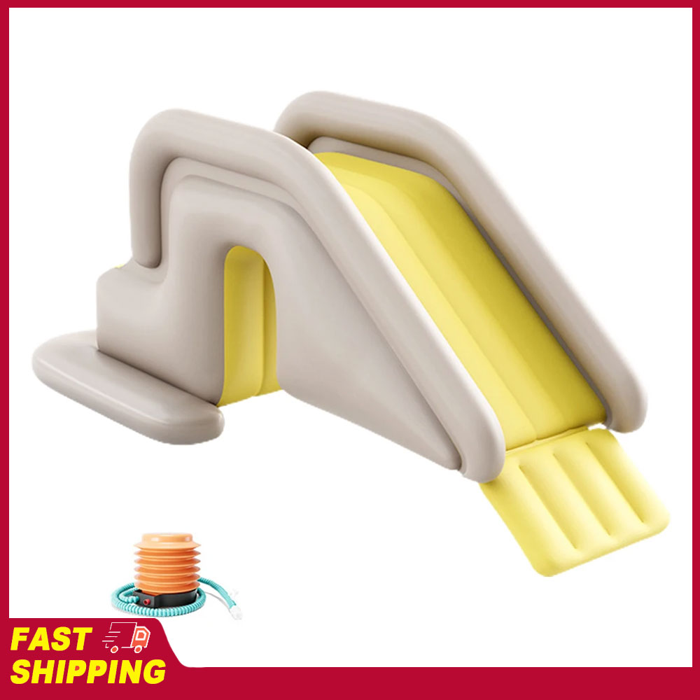 Kids Outdoor Water Slide - Inflatable Water Slide Climbing Wall Water