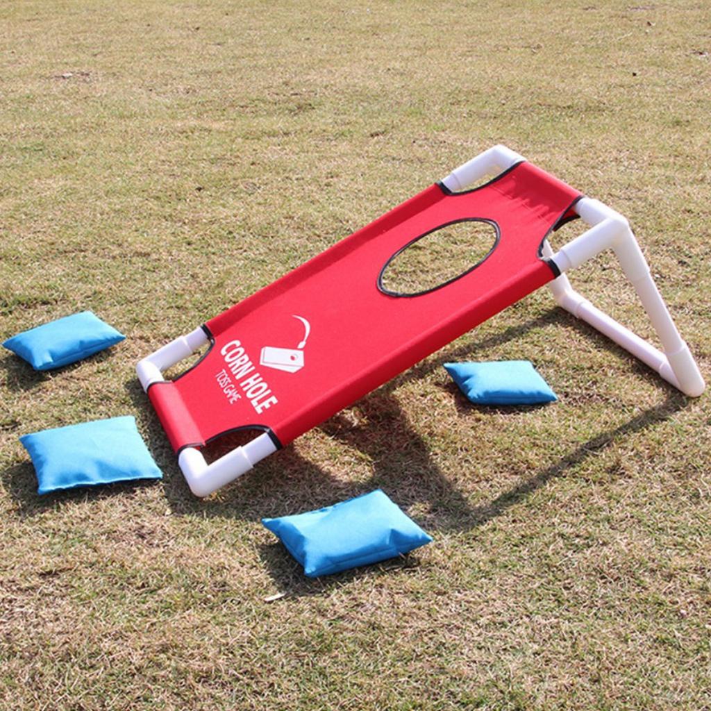 Kids Outdoor Garden Set - Cornhole Game Set Foldable Bean Bag