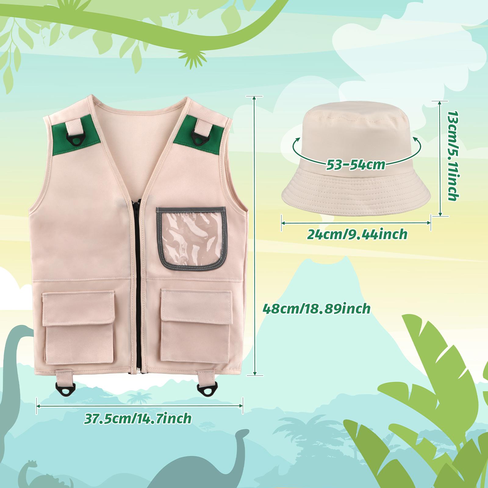 Kids Outdoor Vest - Kids Outdoor Exploration Set, Kids Explorer