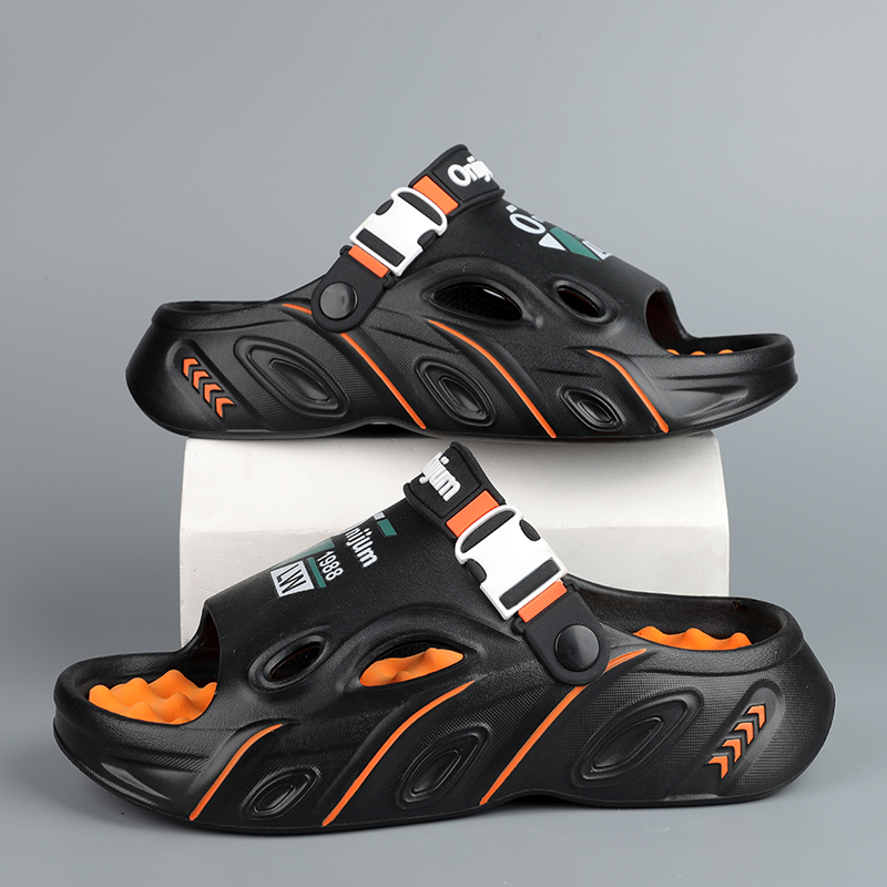Kids Outdoor Climbing - Summer Men's Massage Slippers Indoor Outdoor