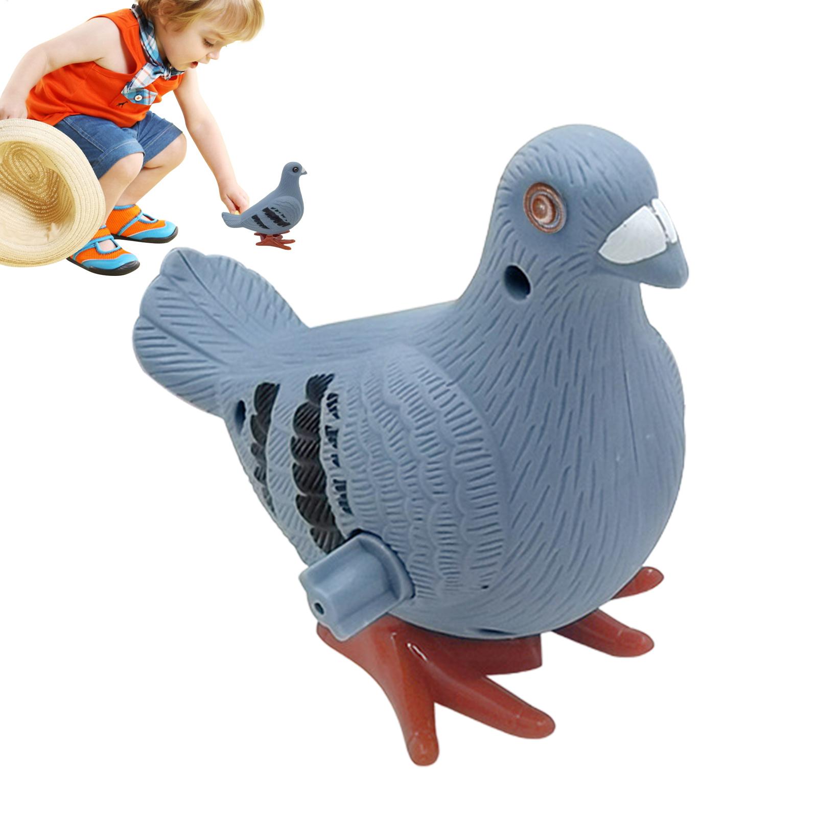 Kids Outdoor Jumping Toys - Cute Jumping Pigeon Clockwork Toy Funny