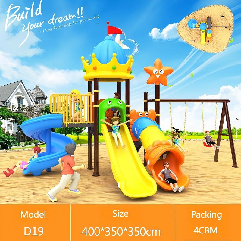 Kids Outdoor Garden Set - Hot Selling Kids Garden Slides Outdoor