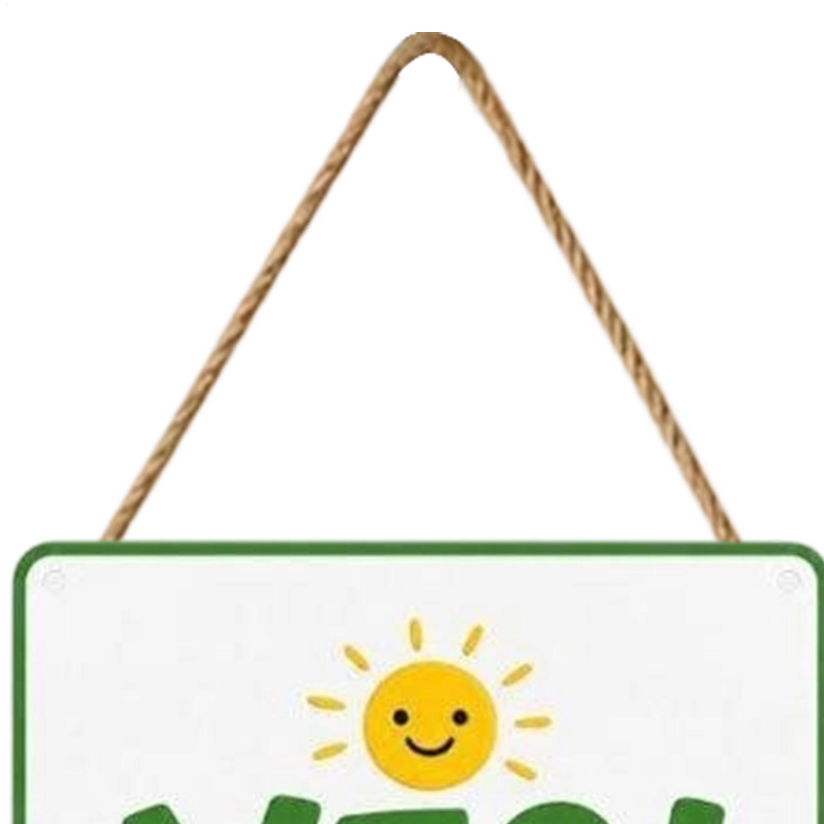 Door Hanger Metal Double Sided - Kids Outdoor Garden review and price