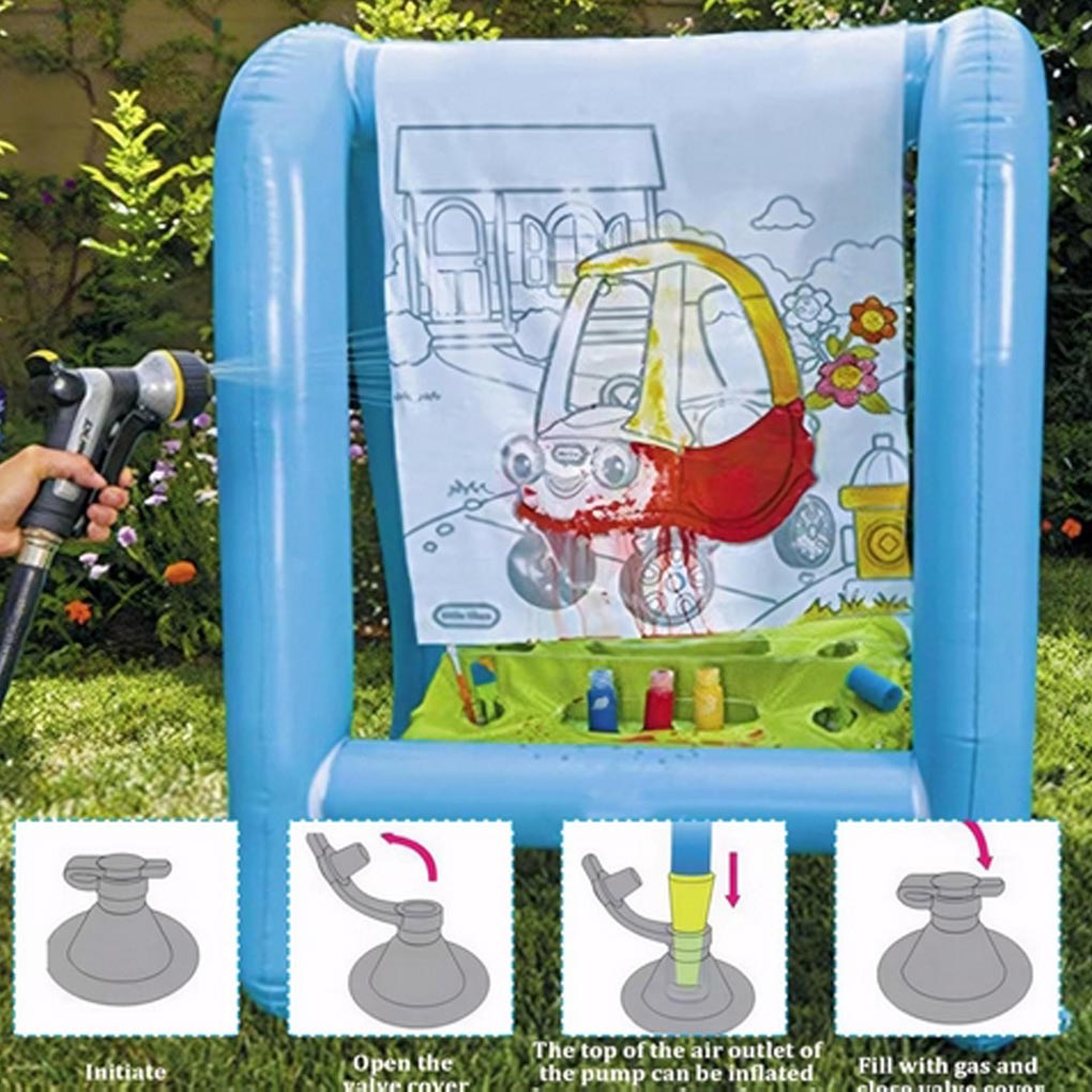 PVC Portable Outdoor Easel Ver - Kids Outdoor Easel review and price