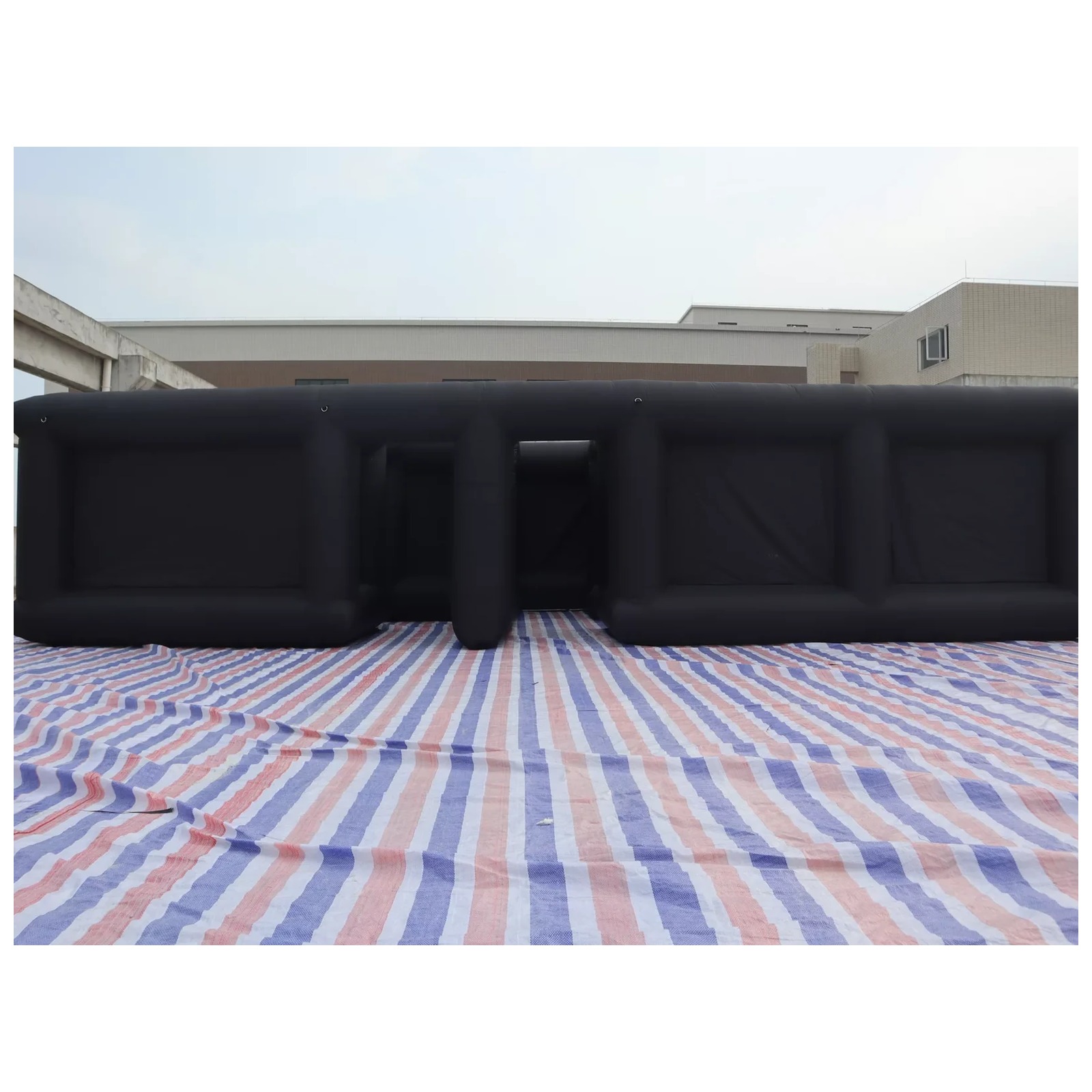 Large Black Open Square Inflat - Kids Outdoor Party Venue review and price