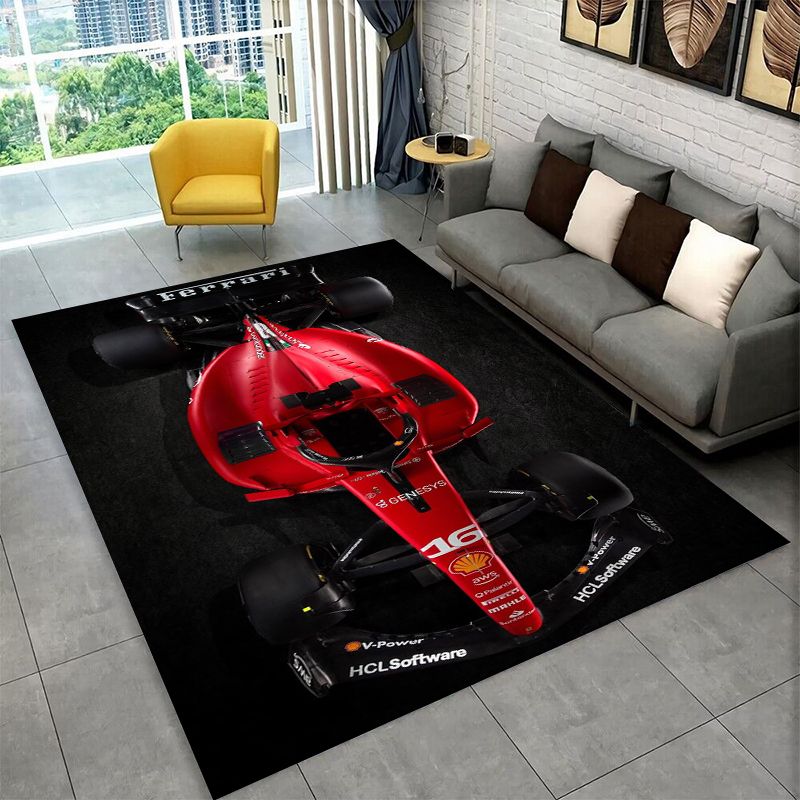 Retro F-Ferrarii Racing Car Mo - Kids Outdoor Flooring review and price