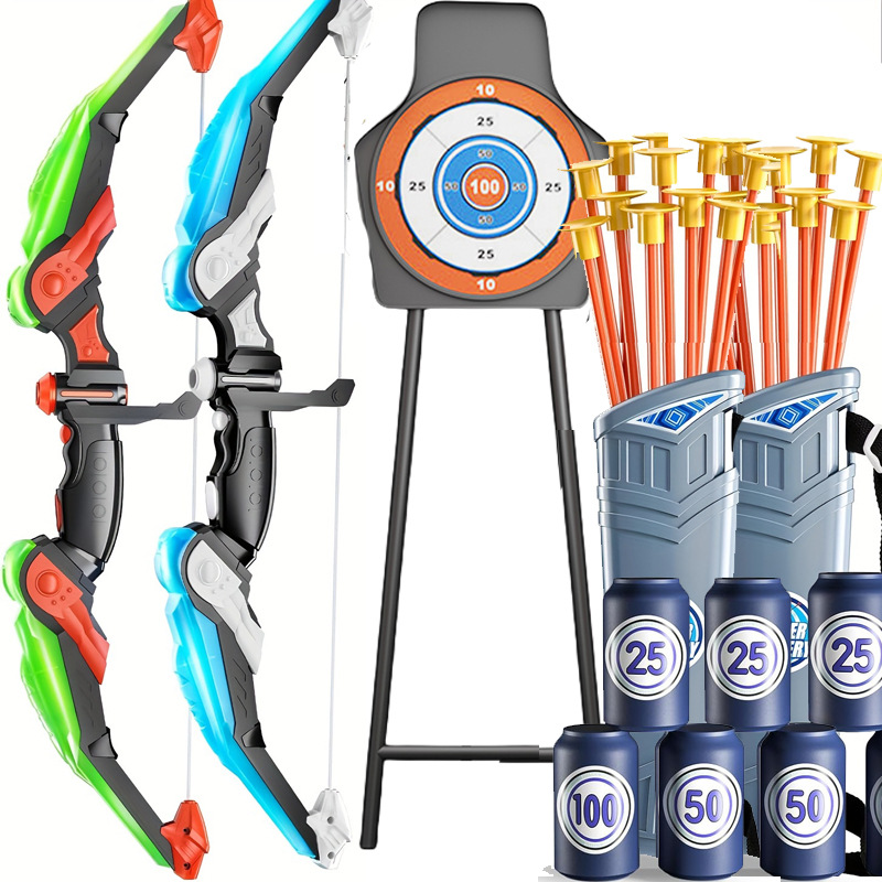 Kids LED Archery Toy Set, Hand - Kids Outdoor Archery Set review and price