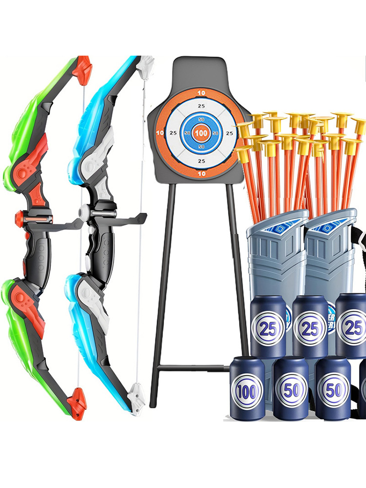 Kids LED Archery Toy Set, Hand - Kids Outdoor Archery Set review and price