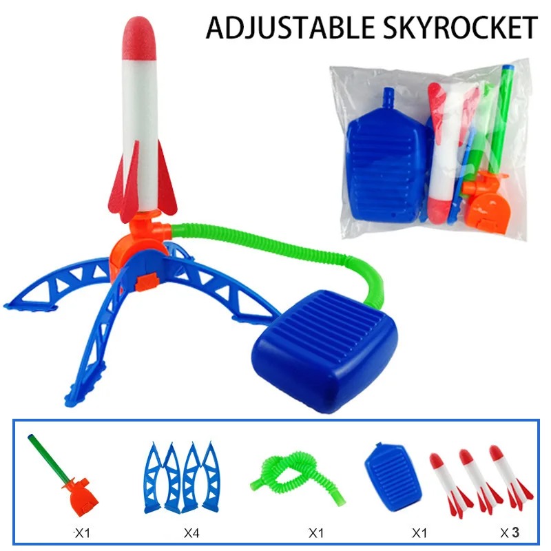 Air Rocket Foot Pump Launcher  - Kids Outdoor Jumping Toys review and price