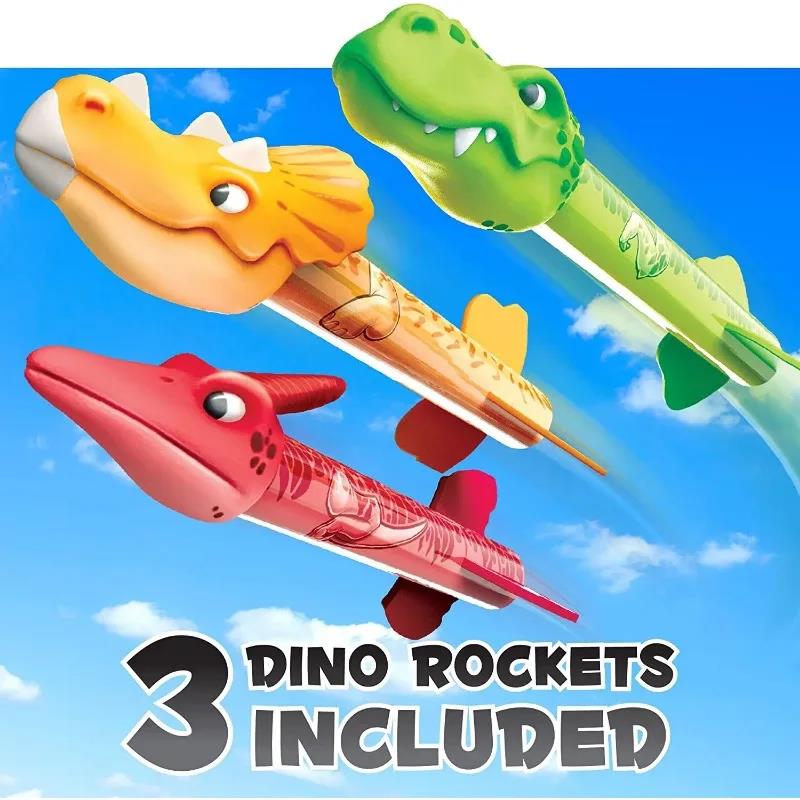 Flying Dinosaur Rocket Launche - Kids Outdoor Jumping Toys review and price