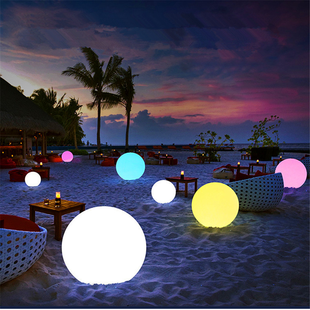 Rechargeable LED Glowing Ball  - Kids Outdoor Garden review and price