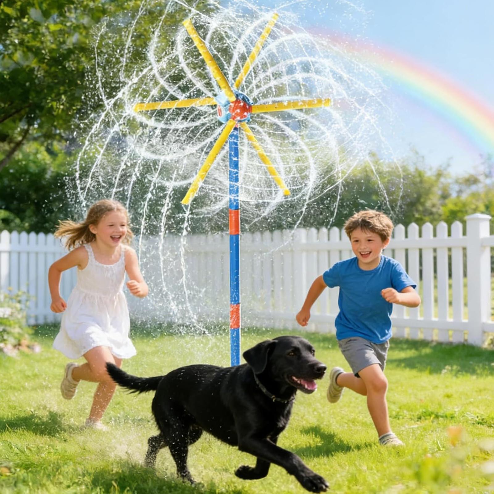 Kids Sprinkler Windmill Fun Sp - Kids Outdoor Garden Set review and price