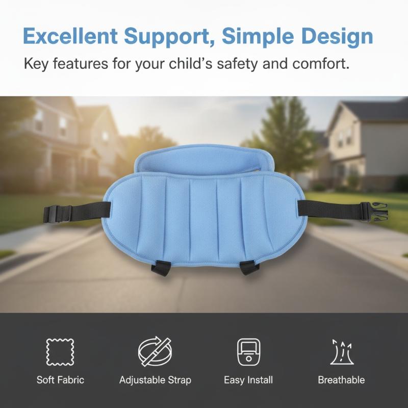 Kid Car Seat Head Fixing Belt  - Swing Seat Belt review and price