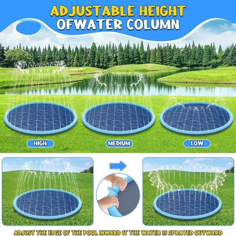 Children Play Spray Mat 100/17 - Kids Outdoor Activity Centre review and price