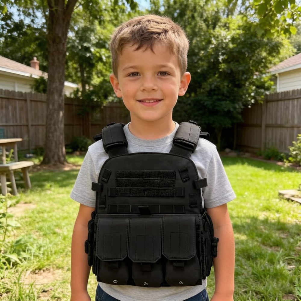 Children Airsoft Paintball Ves - Kids Outdoor Vest review and price