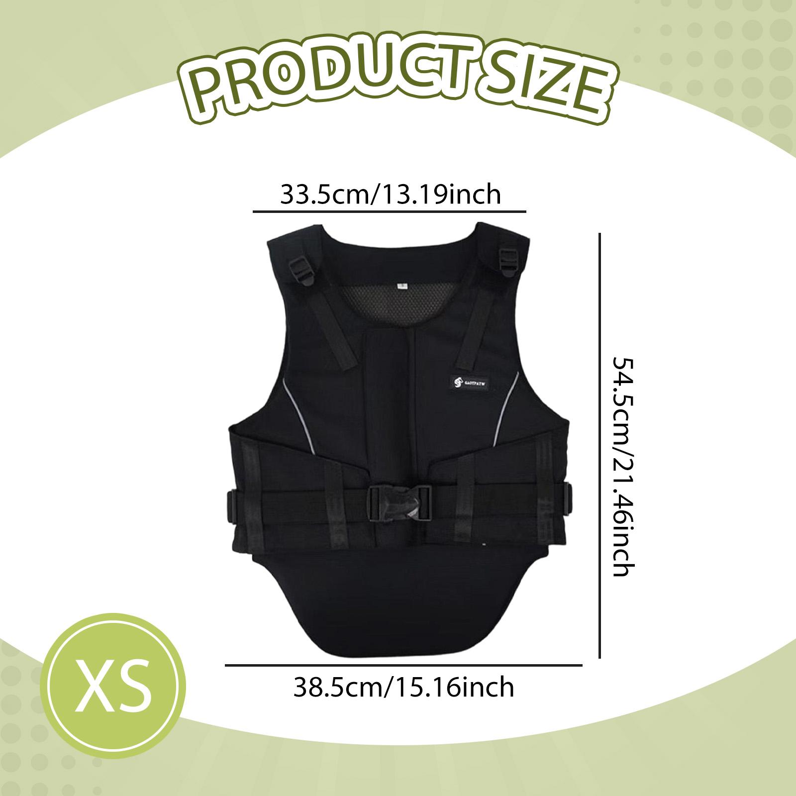 Mesh Cloth Equestrian Vest Pad - Kids Outdoor Vest review and price