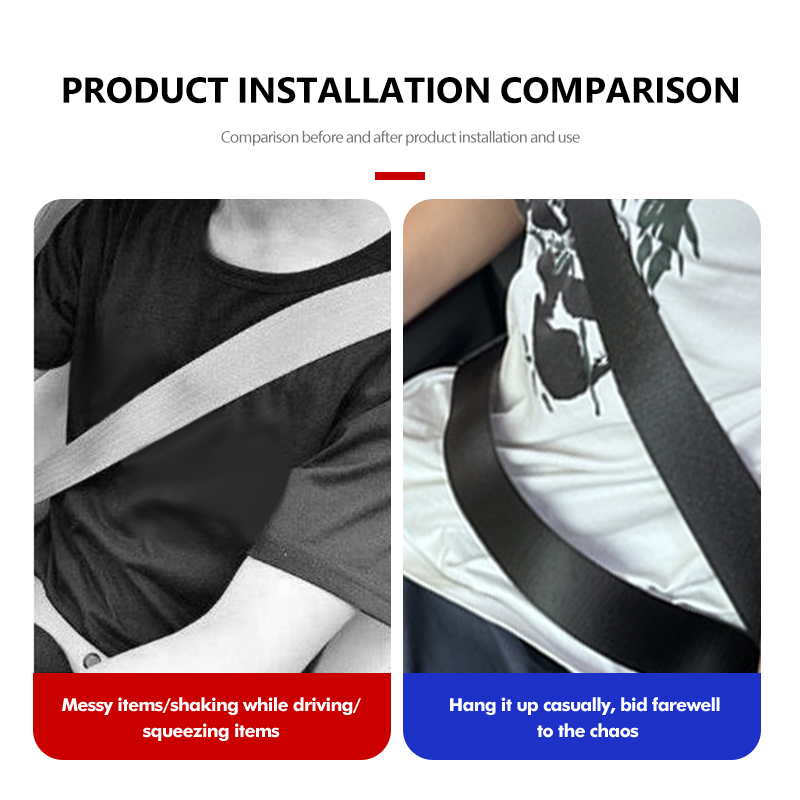 Adjustable Car Logo Safety Bel - Swing Seat Belt review and price
