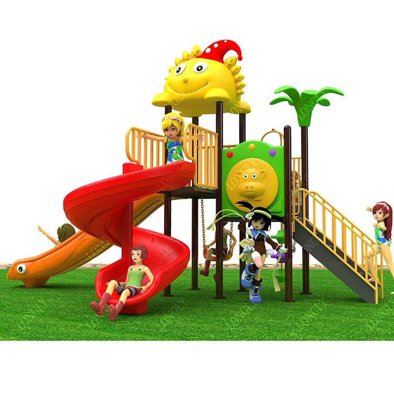 Commercial Plastic Slide 450x2 - Kids Outdoor Garden review and price