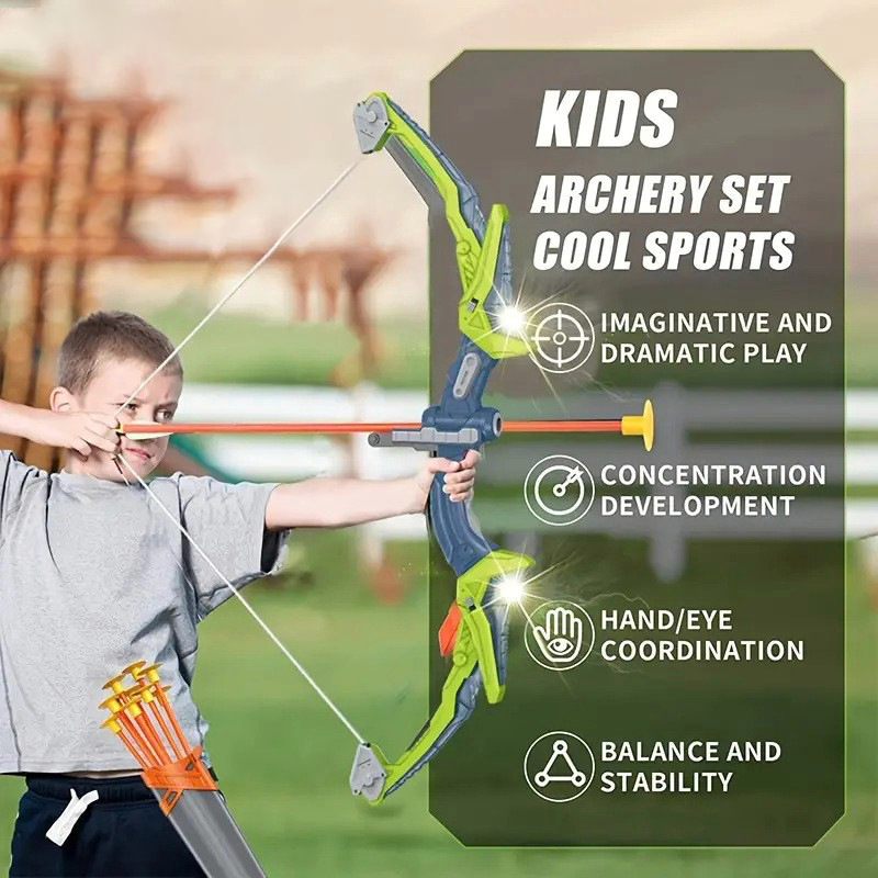 Kids Archery Bow and Arrow Set - Kids Outdoor Archery Set review and price