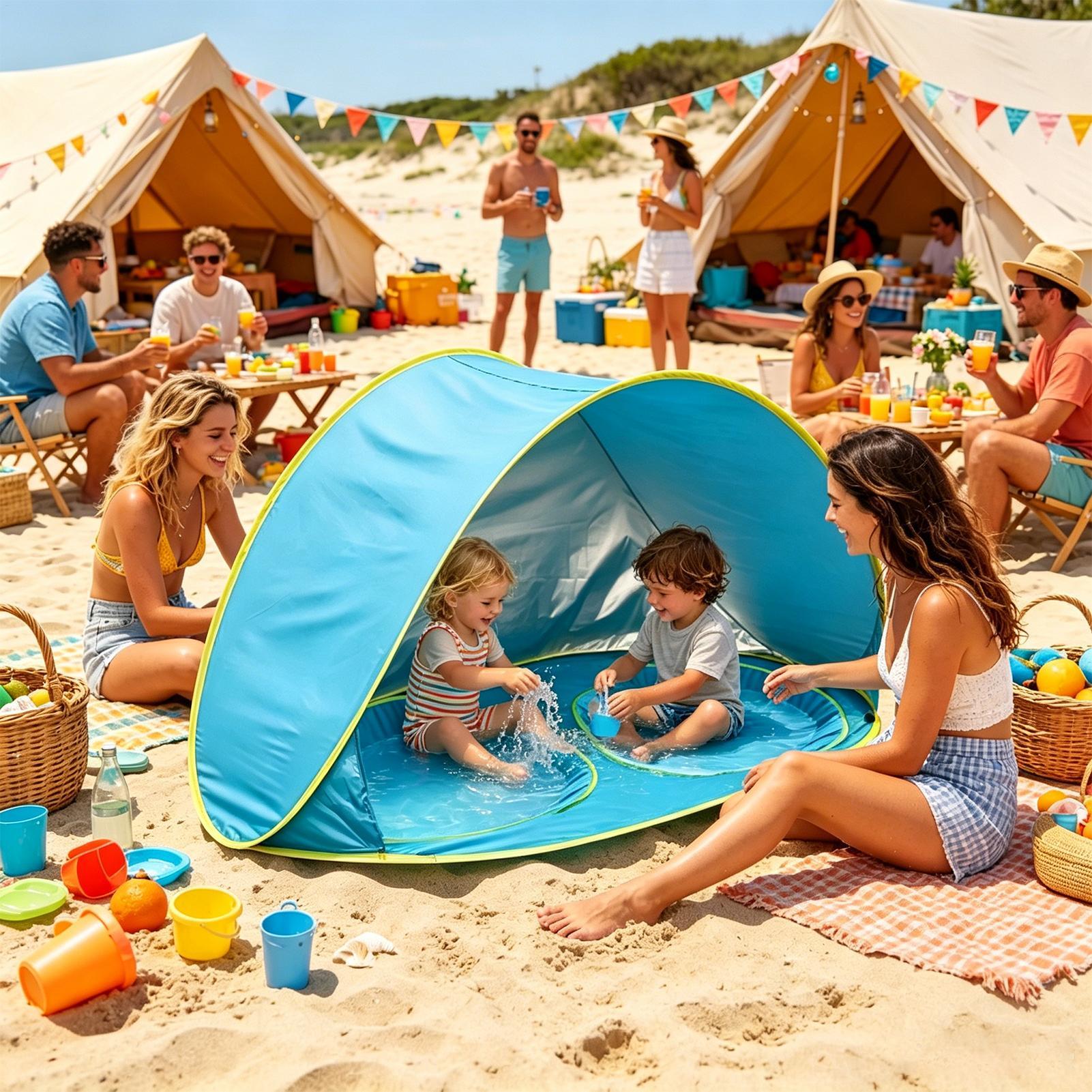 Kids Beach Tent UV Protection  - Kids Outdoor Activity Centre review and price