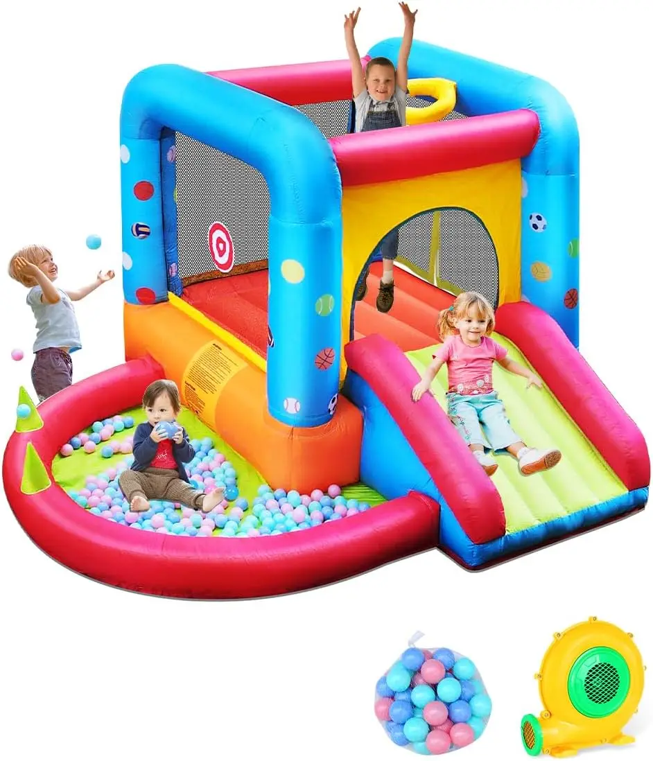 Step4Fun Inflatable Bounce Hou - Kids Outdoor Jumping Castle review and price