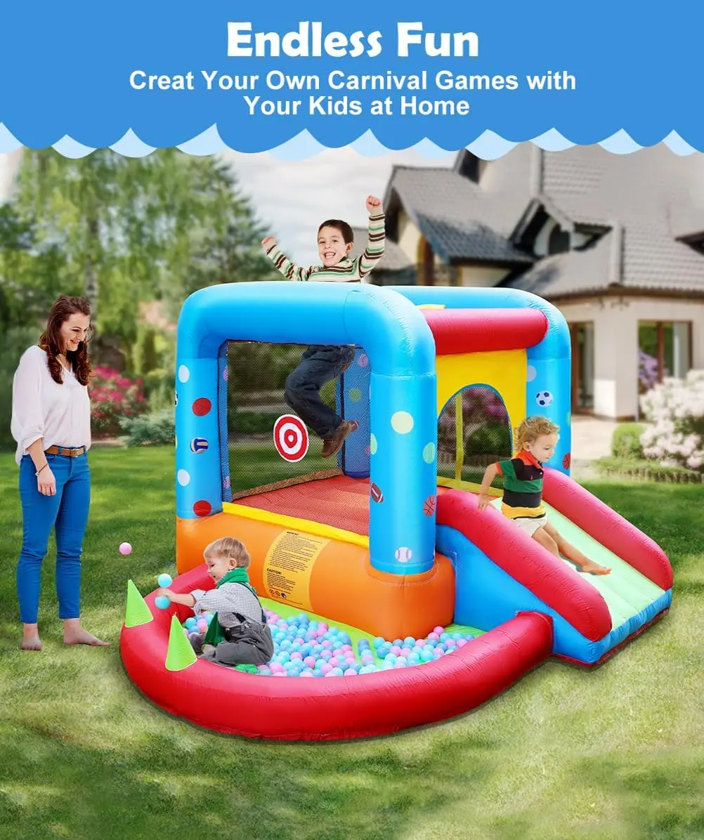 Step4Fun Inflatable Bounce Hou - Kids Outdoor Jumping Castle review and price