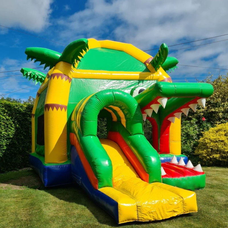 Kids Crocodile Inflatable Boun - Kids Outdoor Jumping Toys review and price