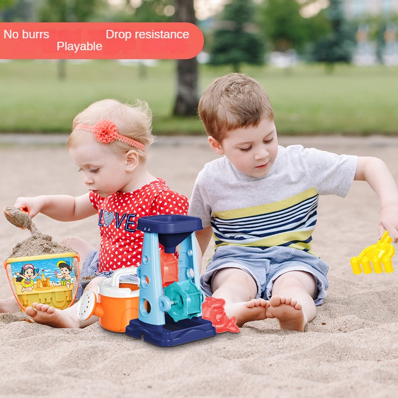 Beach Sand Play Tool Set Sand  - Kids Outdoor Nature Toys review and price