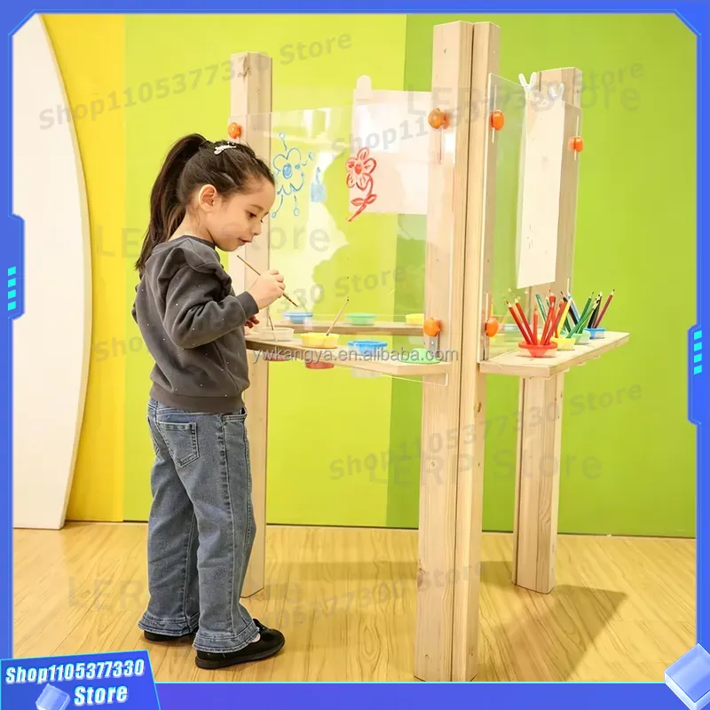 KANGYA SS50 Wooden Kids Art Ea - Kids Outdoor Easel review and price