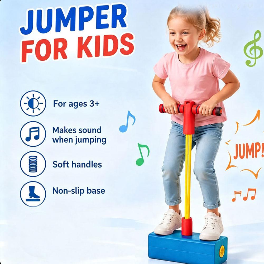 Frog Jump Foam Pogo Stick Kids - Kids Outdoor Jumping Toys review and price