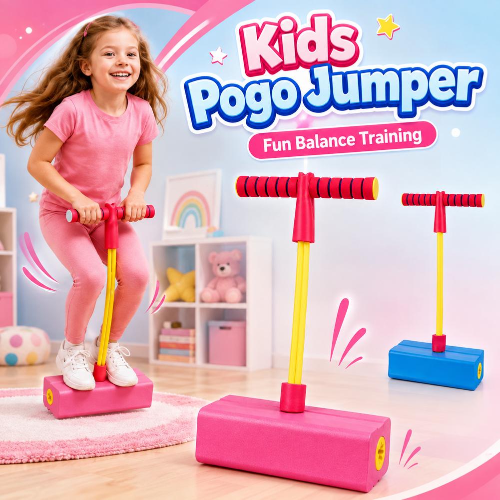 Frog Jump Foam Pogo Stick Kids - Kids Outdoor Jumping Toys review and price