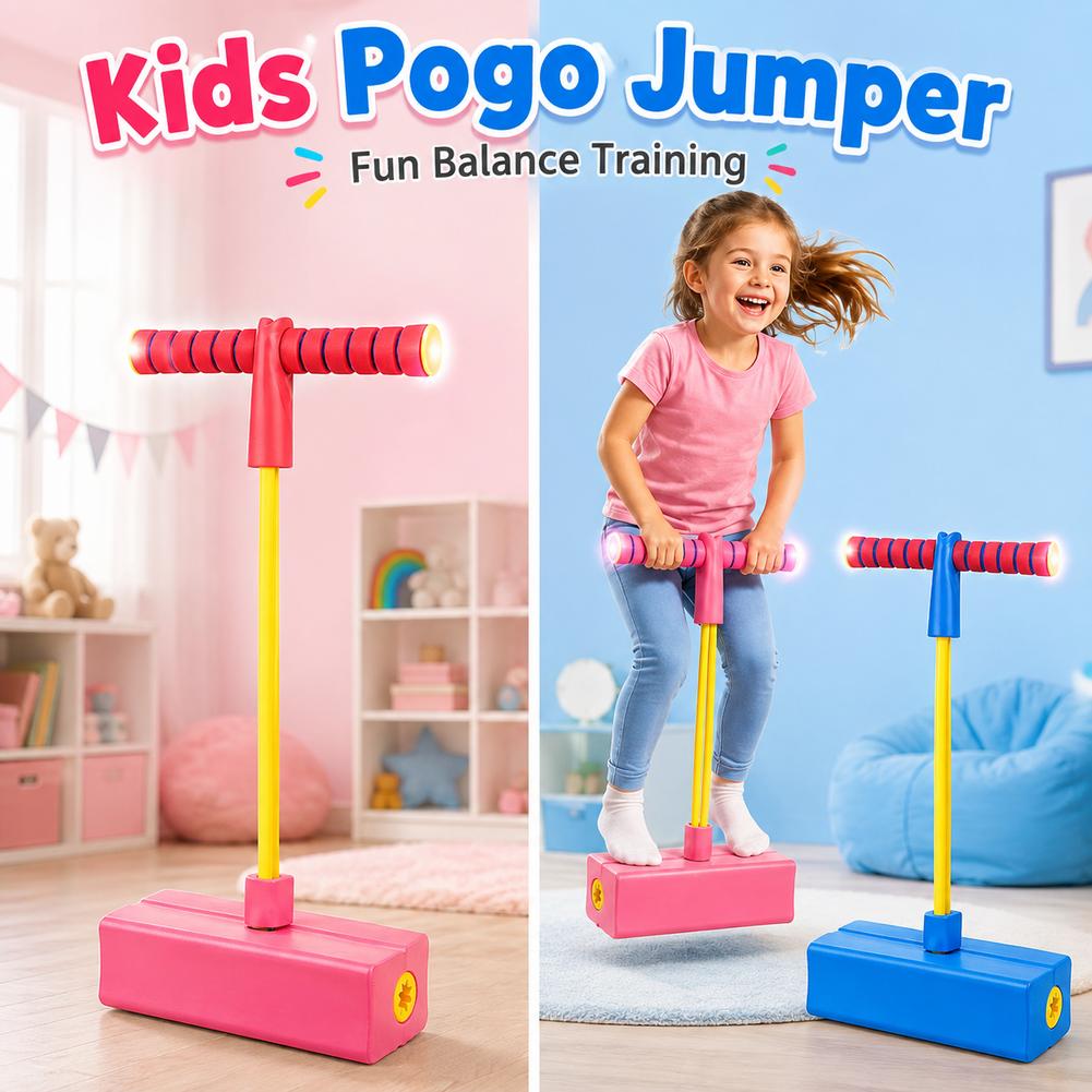 Frog Jump Foam Pogo Stick Kids - Kids Outdoor Jumping Toys review and price