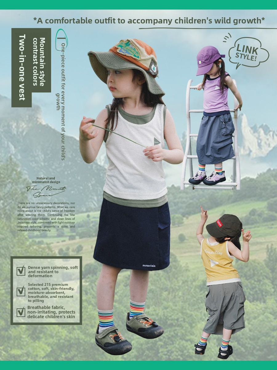 Outdoor Girls Vest the Mount S - Kids Outdoor Vest review and price
