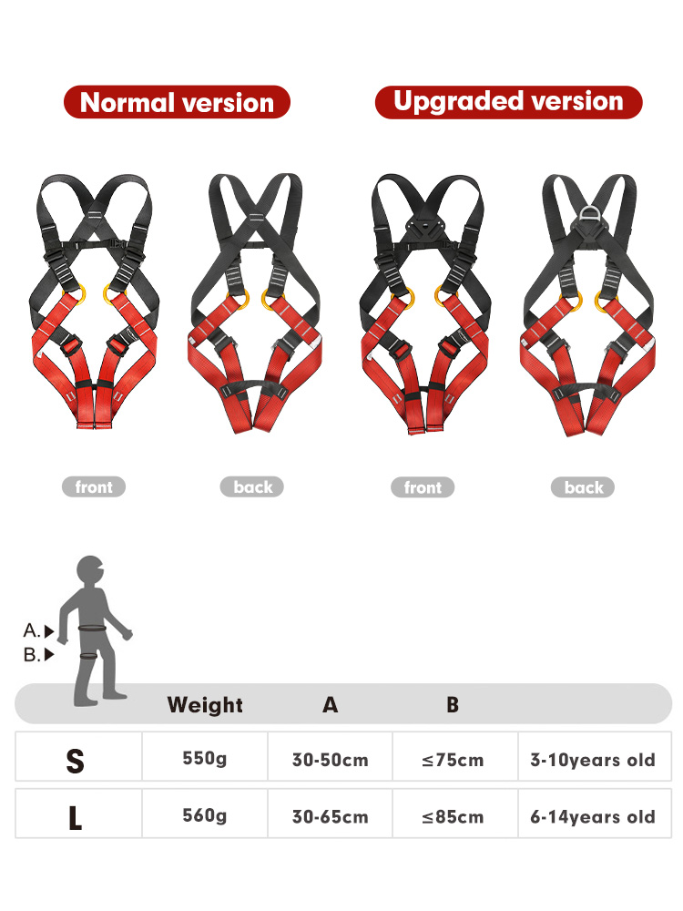 Kid's Safety Belt Child Full B - Kids Outdoor Climbing review and price