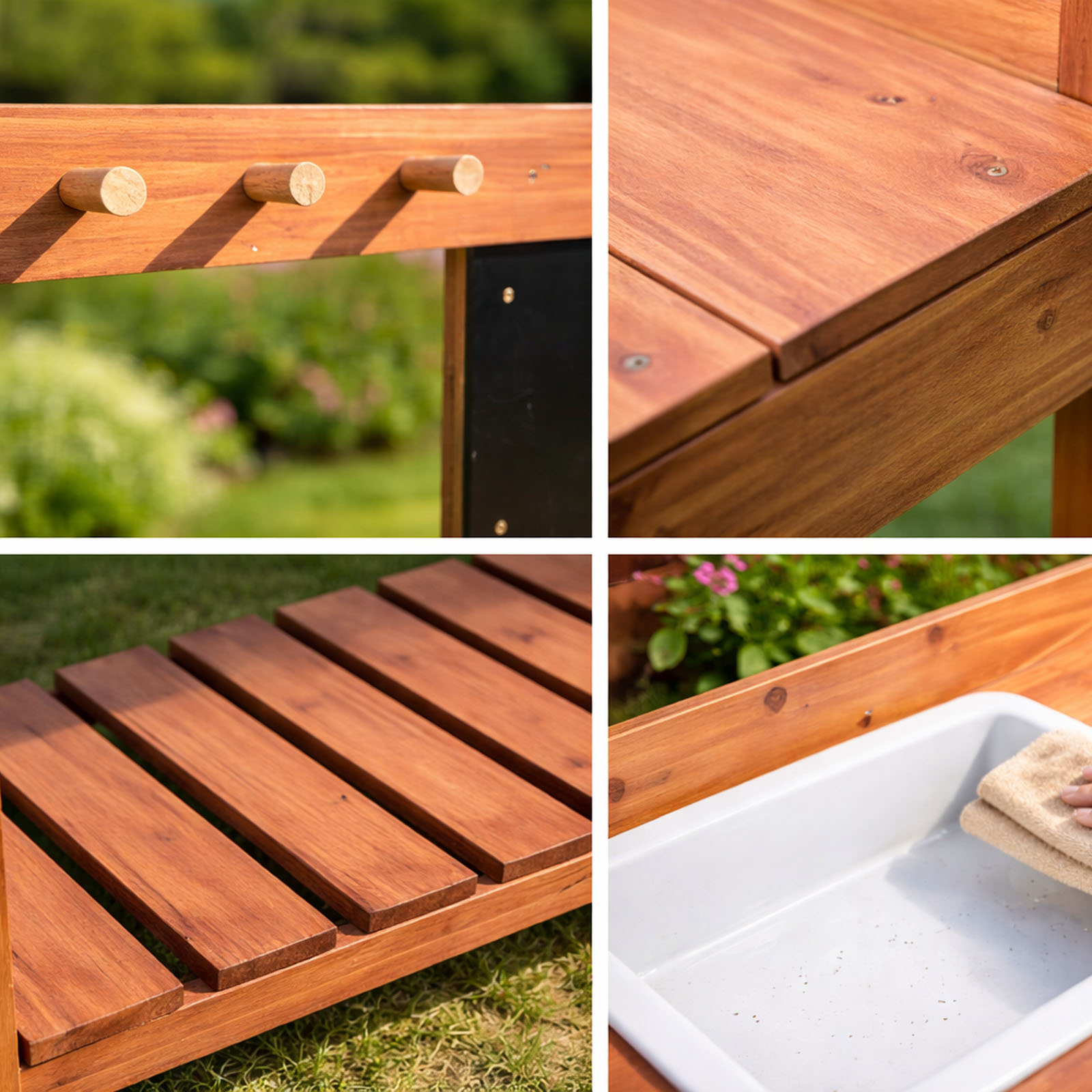 Wooden Potting Benches For Chi - Kids Outdoor Garden review and price