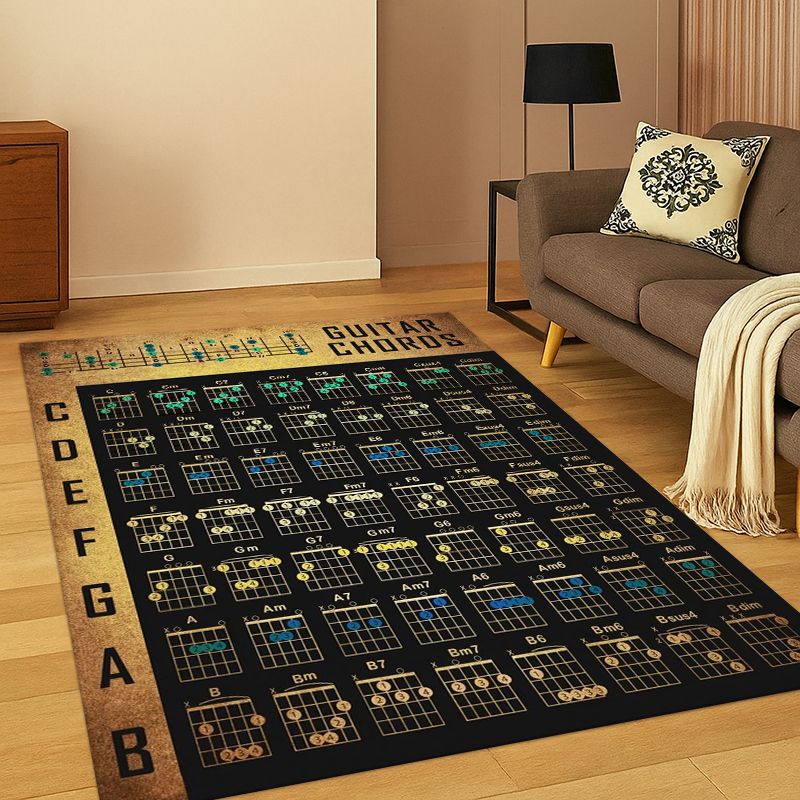 Music Theory Chart Guitar Chor - Kids Outdoor Flooring review and price