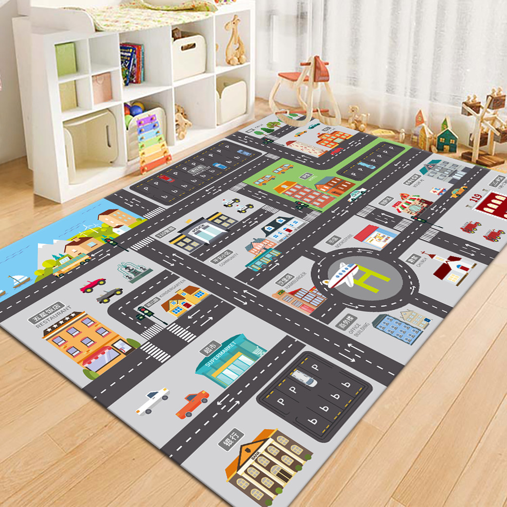 VIKAMA City Road Map Kids Play - Kids Outdoor Flooring review and price