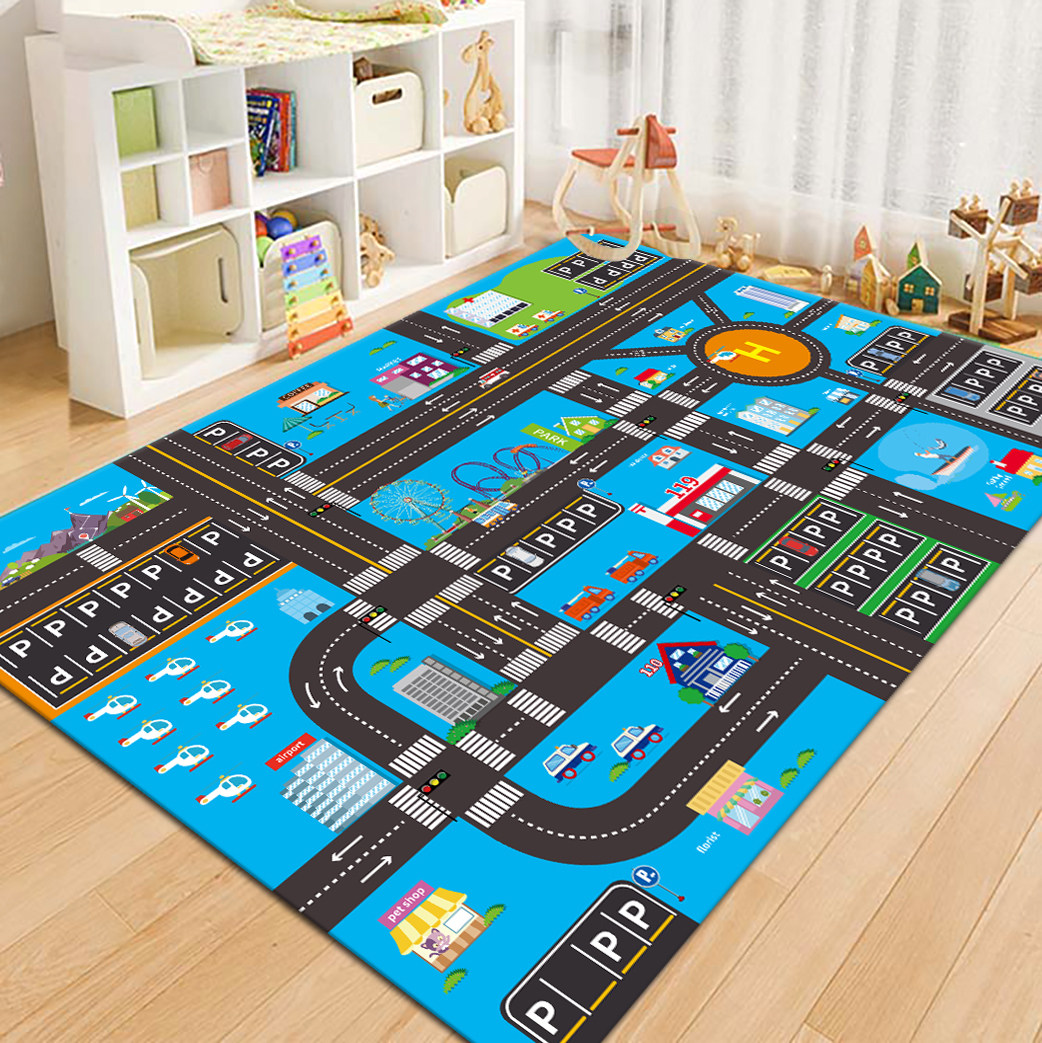 VIKAMA City Road Map Kids Play - Kids Outdoor Flooring review and price