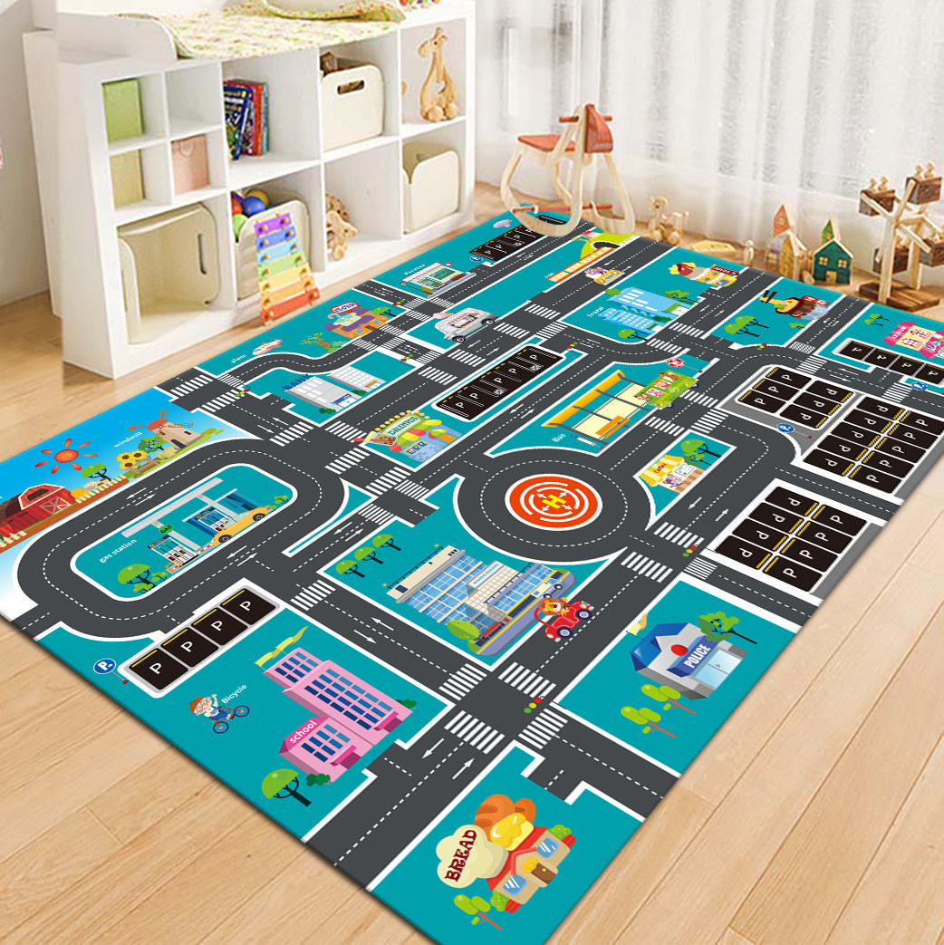 VIKAMA City Road Map Kids Play - Kids Outdoor Flooring review and price