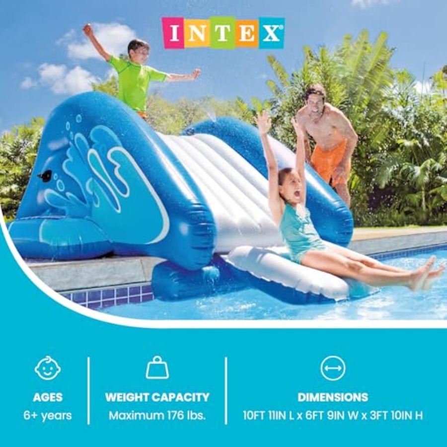Inflatable Water Slide Pool Pl - Kids Outdoor Activity Centre review and price