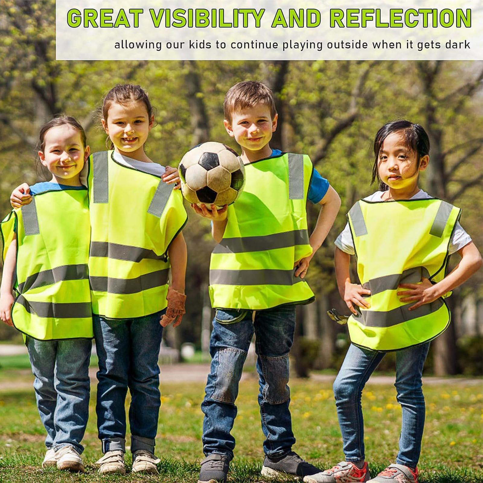 10pcs Kids Reflective Safety V - Kids Outdoor Vest review and price
