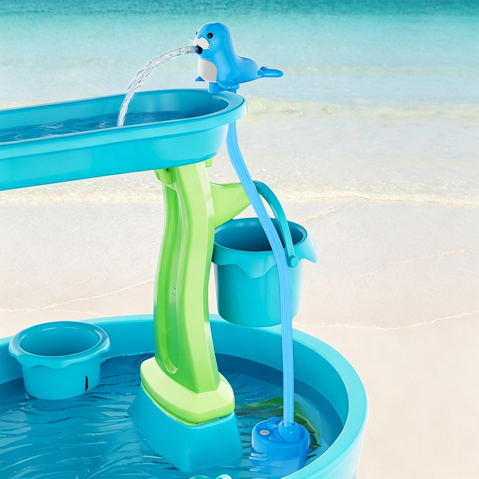 Rechargeable Water Table Spray - Kids Outdoor Picnic Table review and price