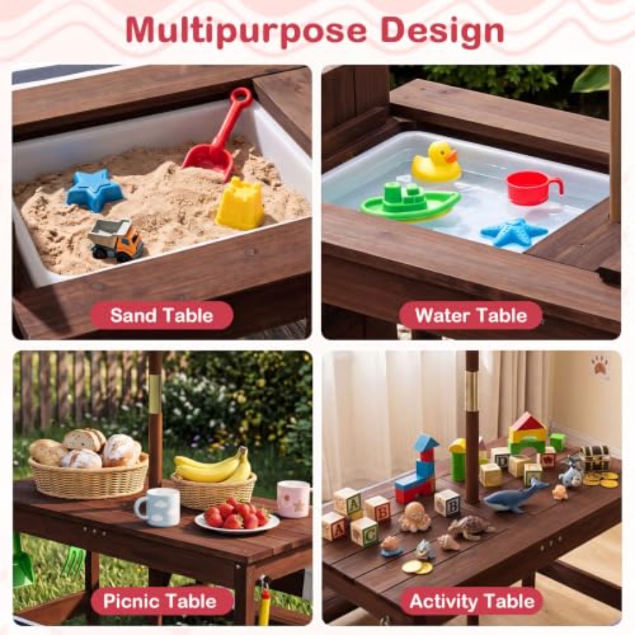 Outdoor kids picnic table for  - Kids Outdoor Picnic Table review and price