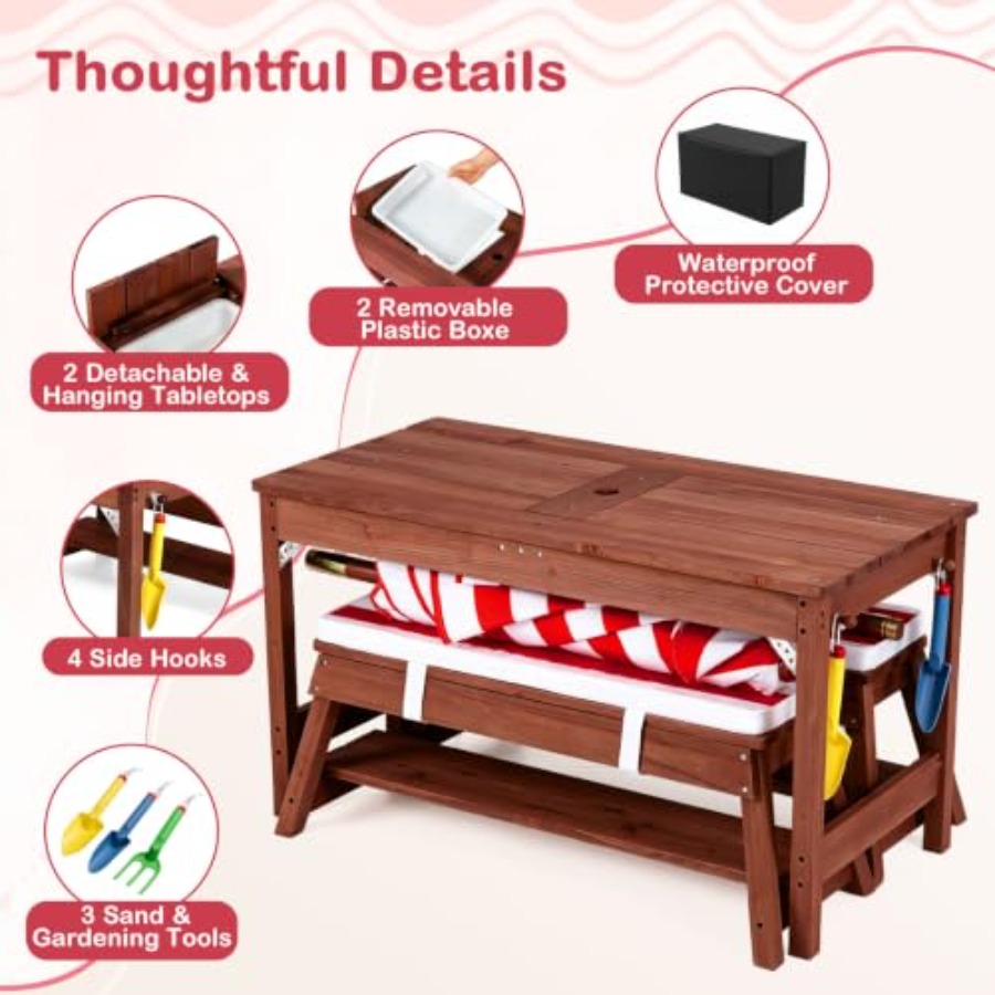 Outdoor kids picnic table for  - Kids Outdoor Picnic Table review and price