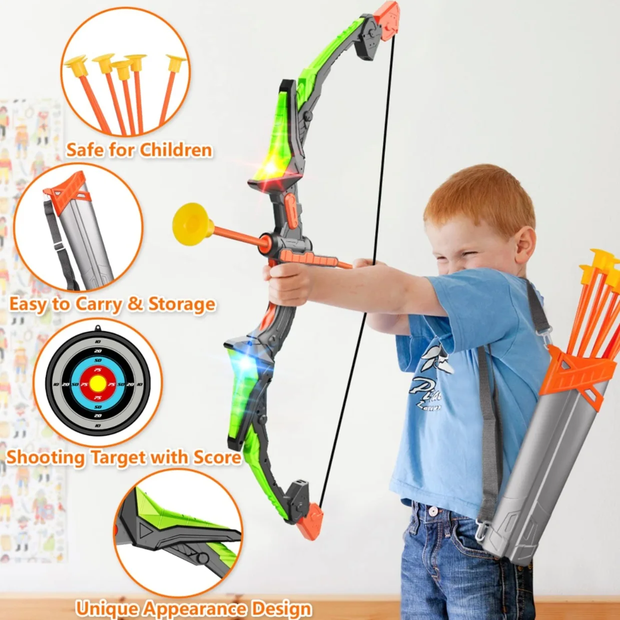 Kid Archery Set Bow and Arrow  - Kids Outdoor Archery Set review and price