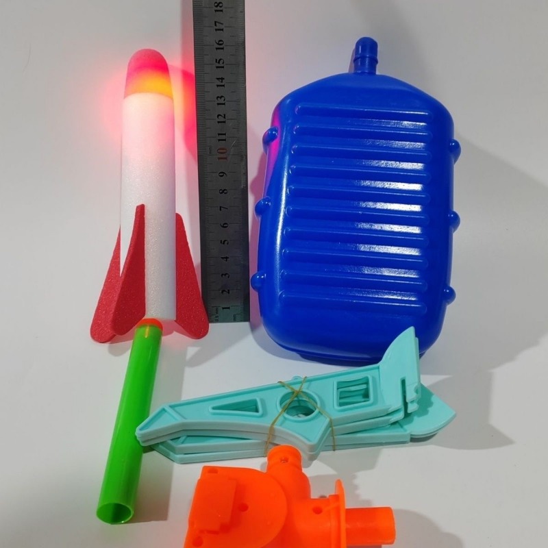 Kid Air Rocket Foot Pump Launc - Kids Outdoor Jumping Toys review and price