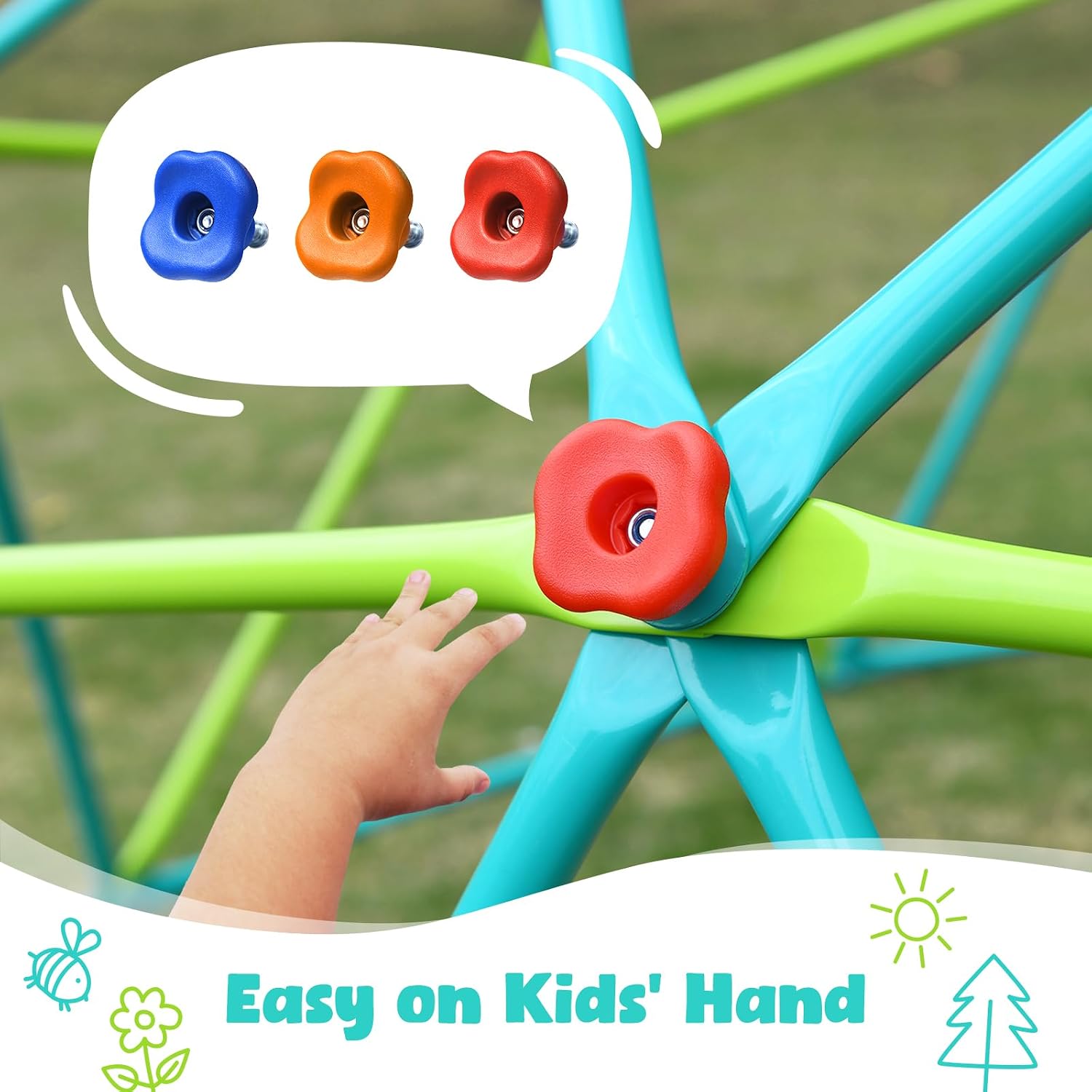 10 ft Climbing Dome Swing Set  - Kids Outdoor Jungle Gym review and price